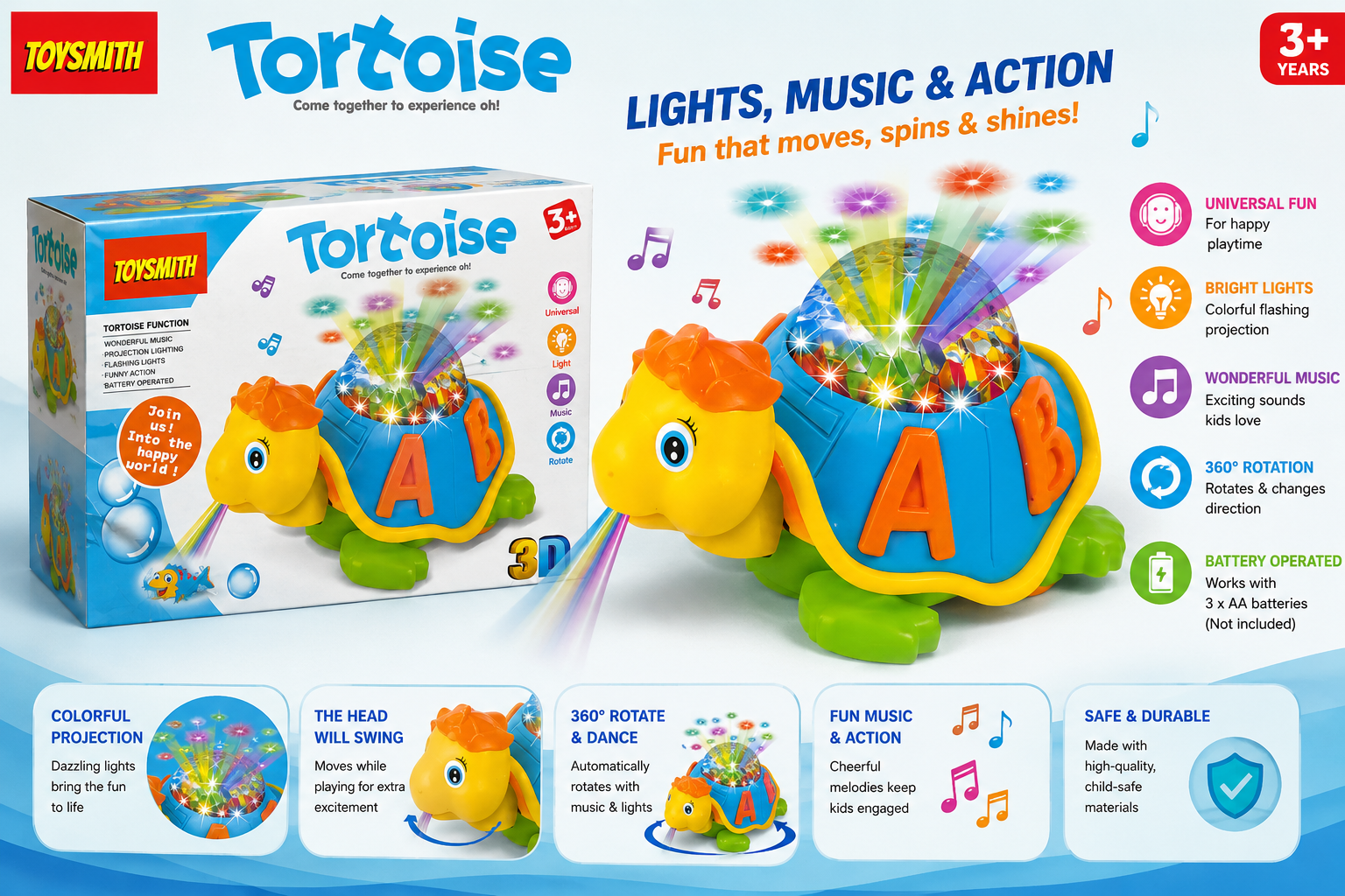 TOYSMITH Tortoise